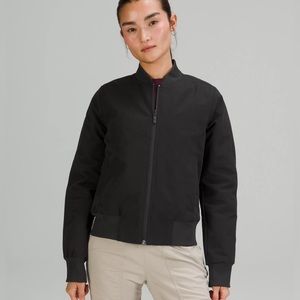 lululemon athletica Black Bomber Jacket